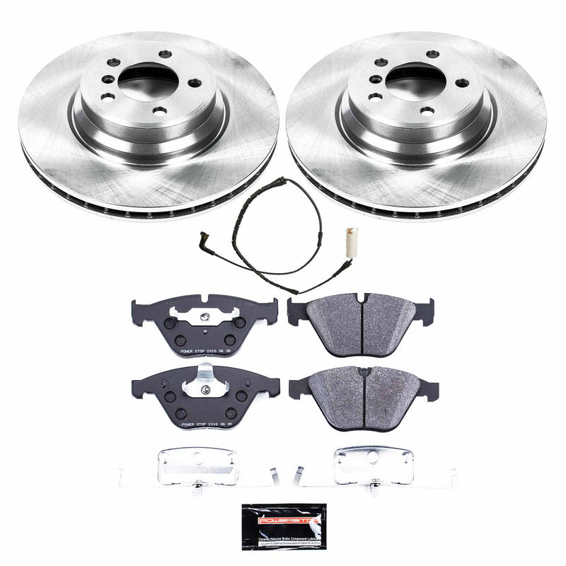 Power Stop TDBK2054 Track Day Front Brake Kit for 2002-2005 BMW 745I product image
