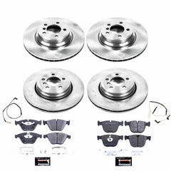Power Stop TDBK2056 Track Day Front And Rear Brake Kit for 2002-2005 BMW 745I product image