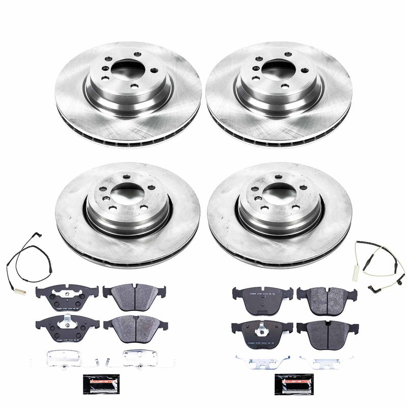 Power Stop TDBK2056 Track Day Front And Rear Brake Kit for 2002-2005 BMW 745I product image