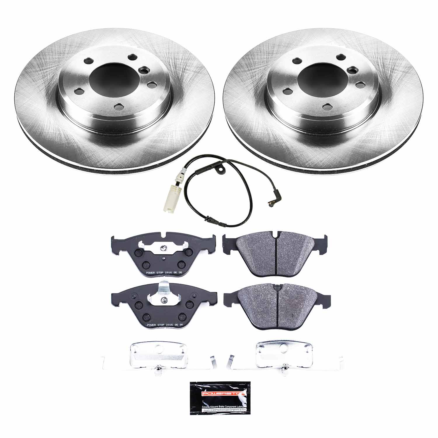Power Stop TDBK2110 Track Day Front Brake Kit for 2004-2010 BMW 525I product image