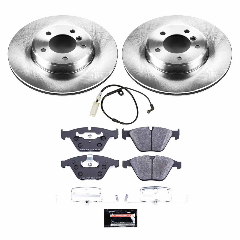 Power Stop TDBK2110 Track Day Front Brake Kit for 2004-2010 BMW 525I product image