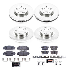 Power Stop TDBK2277 Track Day Front And Rear Brake Kit for 2000-2009 Honda S2000 product image