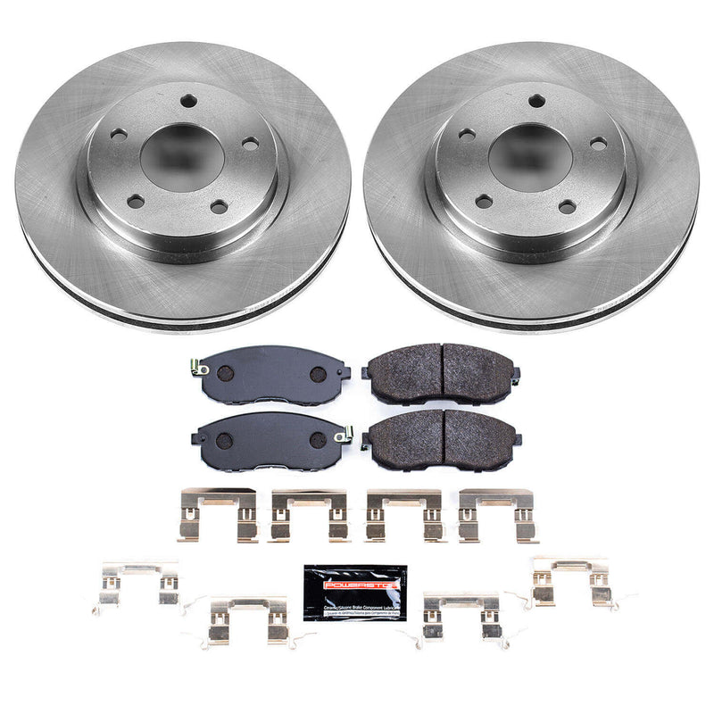 Power Stop TDBK2280 - Front Track Day Pad And Rotor Kit vehicle fitment brake part