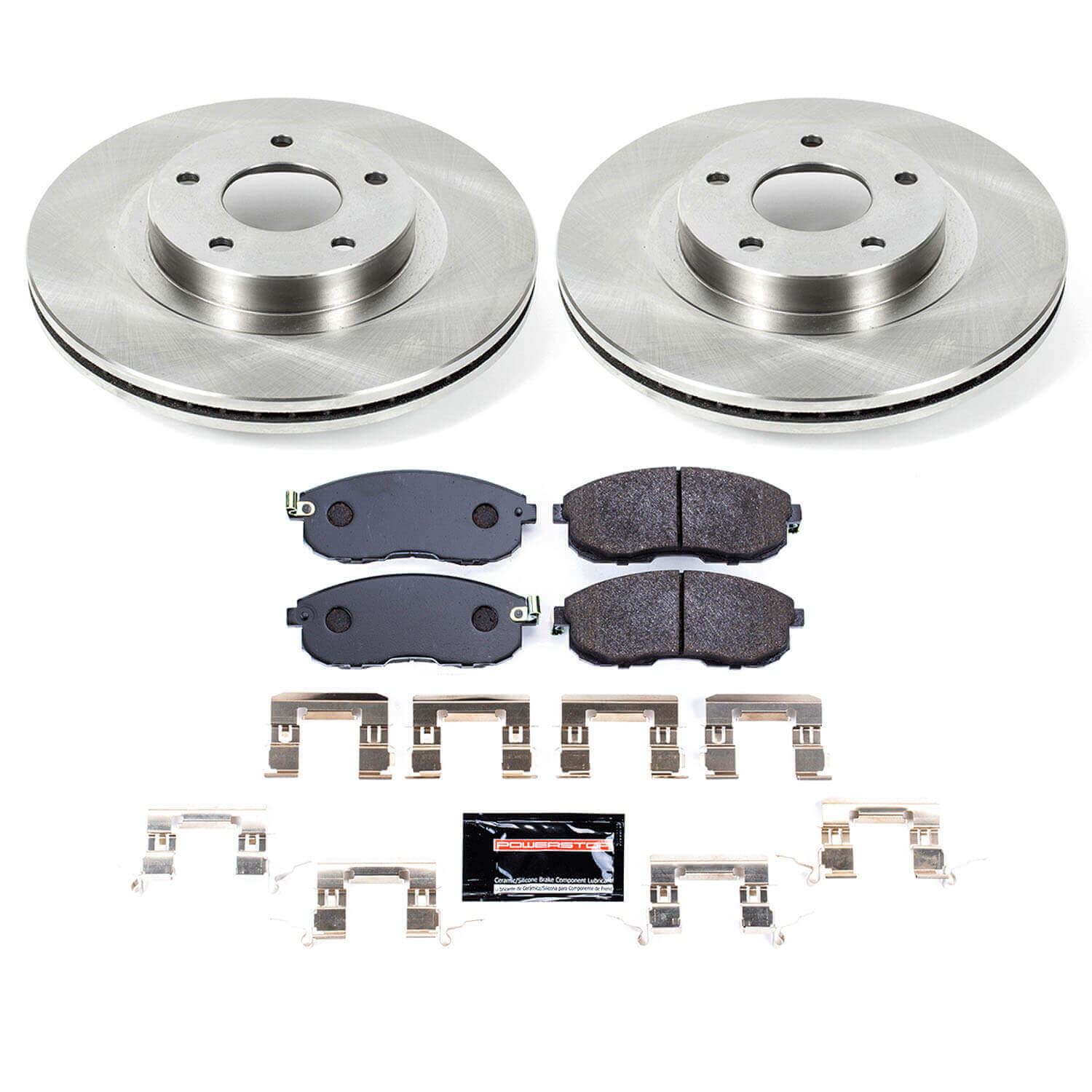 Power Stop TDBK2282 - Front Track Day Pad And Rotor Kit vehicle fitment brake part