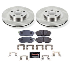 Power Stop TDBK2282 - Front Track Day Pad And Rotor Kit vehicle fitment brake part
