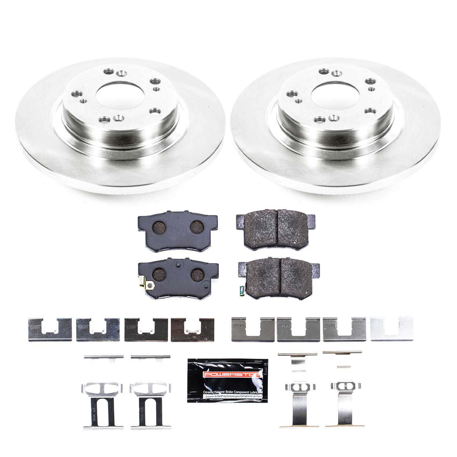 Power Stop TDBK2310 Track Day Rear Brake Kit for 2000-2009 Honda S2000 product image