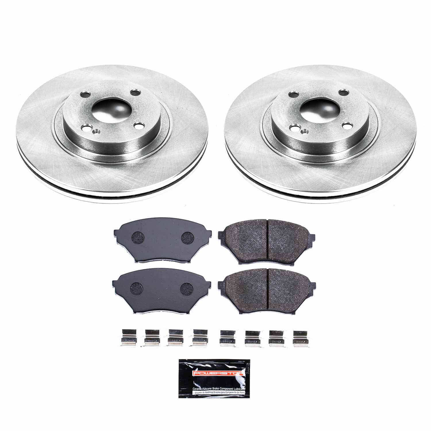 Power Stop TDBK2353 Track Day Front Brake Kit for 2001-2005 Mazda Miata / MX-5 product image