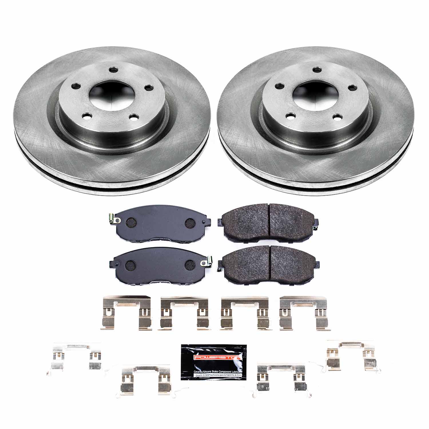 Power Stop TDBK241 Track Day Front Brake Kit for 2007-2012 Nissan Altima product image