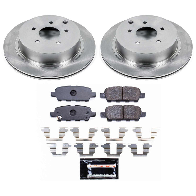 Power Stop TDBK2427 Track Day Rear Brake Kit for 2003-2008 Infiniti FX35 product image