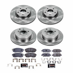 Power Stop TDBK2710 Track Day Front And Rear Brake Kit for 2003-2005 Infiniti G35 product image