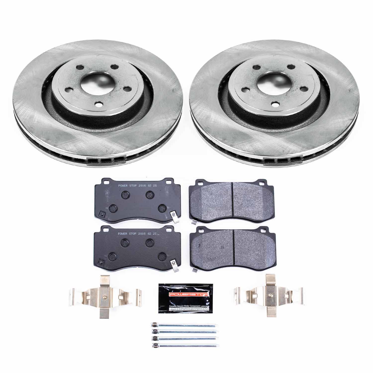 Power Stop TDBK2924 Track Day Front Brake Kit for 2006-2010 Jeep Grand Cherokee product image