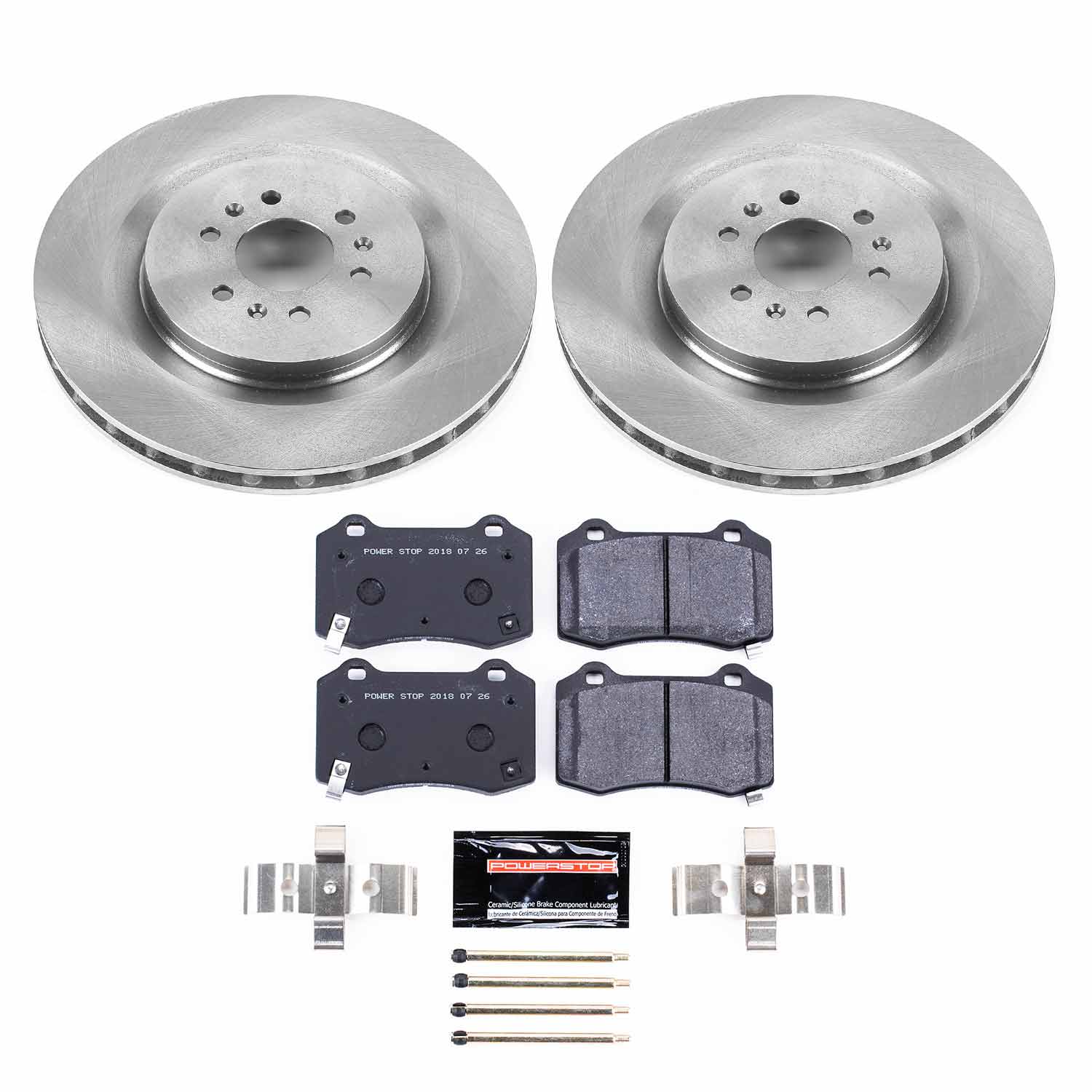 Power Stop TDBK2945 Track Day Rear Brake Kit for 2004-2011 Cadillac Cts product image
