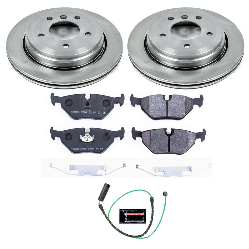 Power Stop TDBK2970 Track Day Rear Brake Kit for 2001-2005 BMW 325XI product image