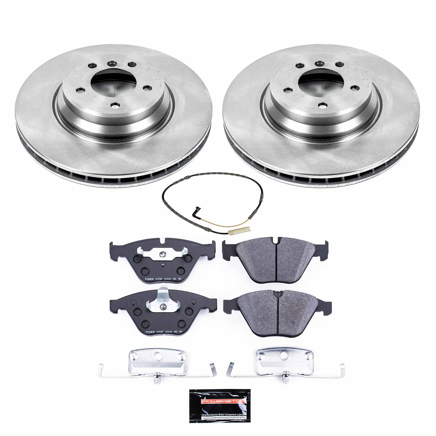 Power Stop TDBK3015 Track Day Front Brake Kit for 2007-2010 BMW 335I Xdrive product image
