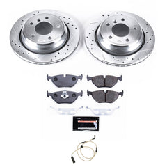 Power Stop TDBK3126 - Rear Track Day Pad And Rotor Kit vehicle fitment brake part
