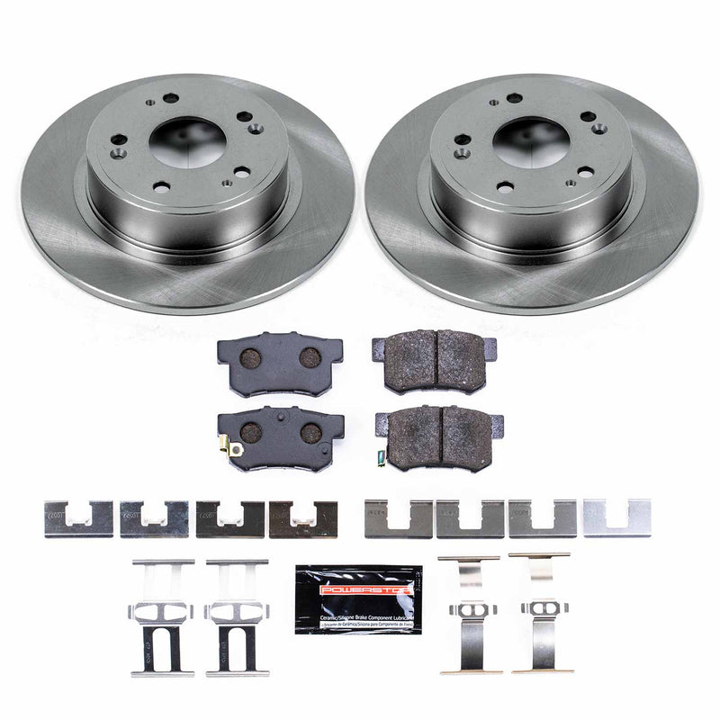 Power Stop TDBK3128 Track Day Rear Brake Kit for 2016-2022 Acura ILX product image