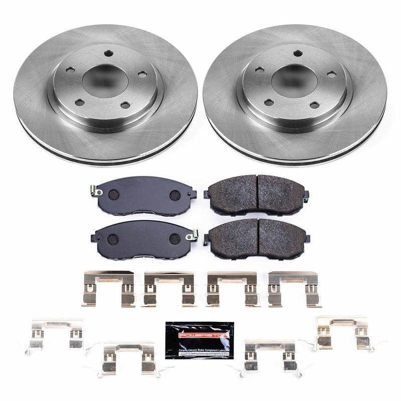 Power Stop TDBK3137 Track Day Front Brake Kit for 1999-2001 Nissan Maxima product image