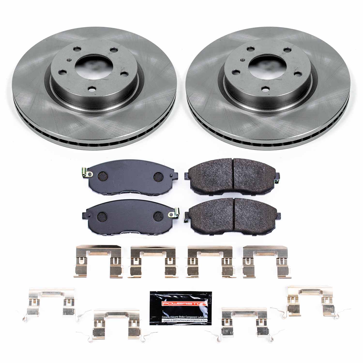 Power Stop TDBK3140 Track Day Front Brake Kit for 2003-2005 Infiniti G35 product image