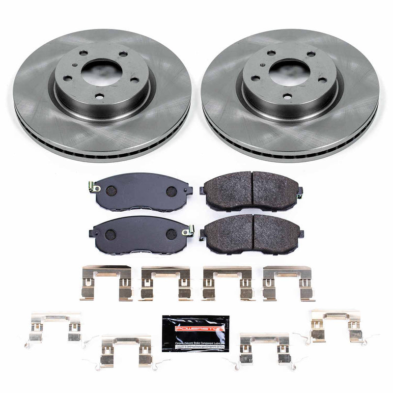 Power Stop TDBK3140 Track Day Front Brake Kit for 2003-2005 Infiniti G35 product image