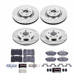 Power Stop TDBK4042 Track Day Front And Rear Brake Kit for 2007-2011 Ford Mustang product image