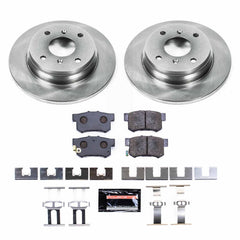 Power Stop TDBK407 Track Day Rear Brake Kit for 1992-1996 Honda Prelude product image