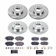 Power Stop TDBK4098 Track Day Front And Rear Brake Kit for 2006-2015 Mazda Miata / MX-5 product image