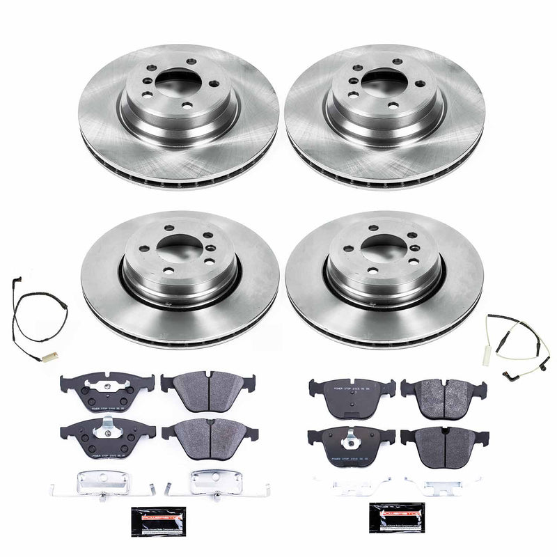 Power Stop TDBK4479 Track Day Front And Rear Brake Kit for 2006-2008 BMW 750I product image