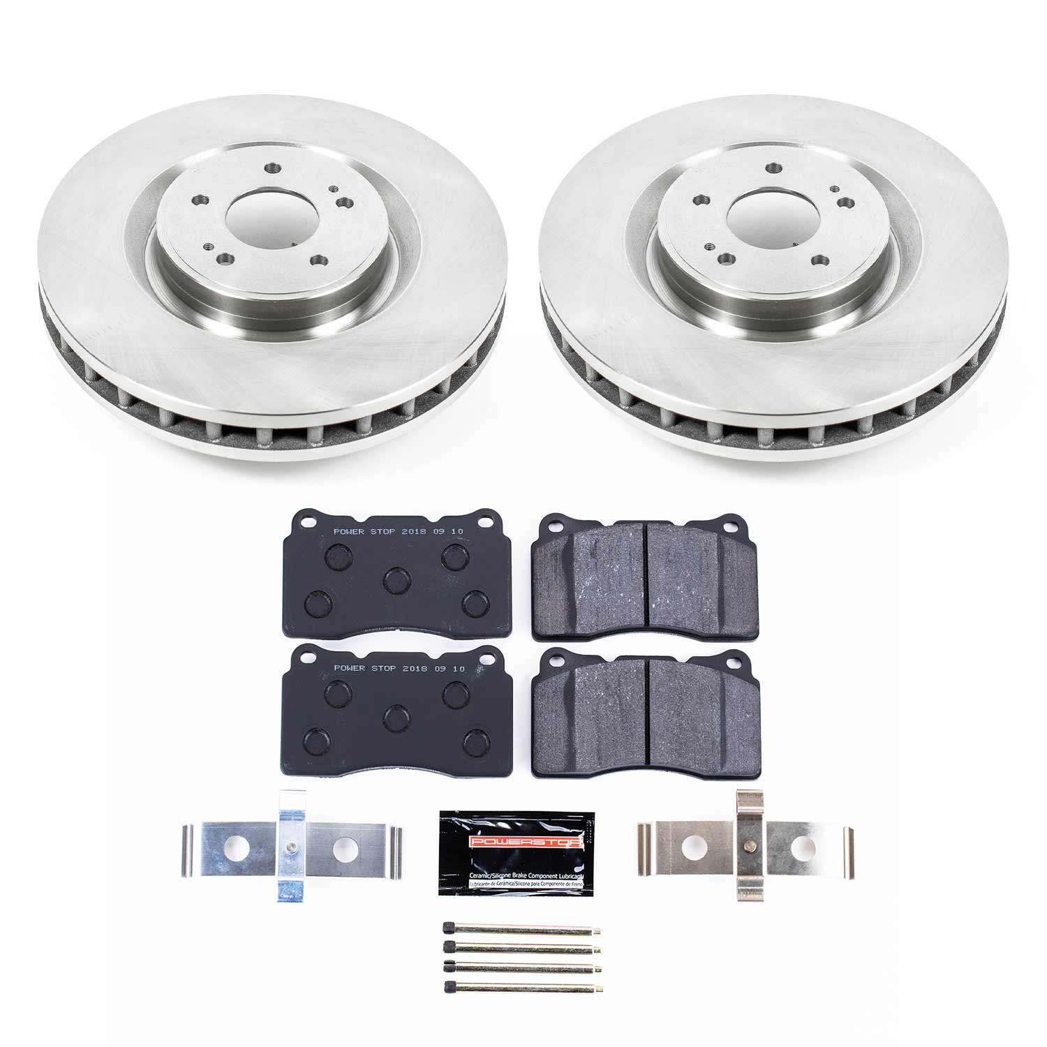 Power Stop TDBK4551 Track Day Front Brake Kit for 2008-2015 Mitsubishi Lancer product image