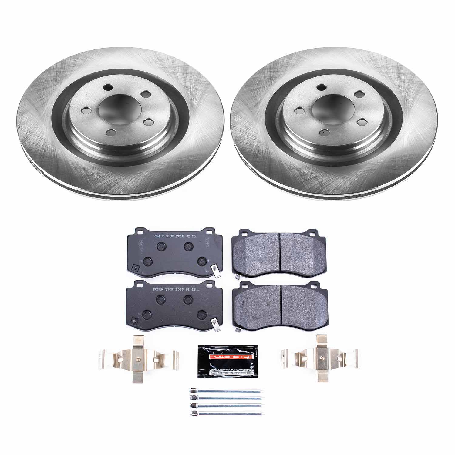 Power Stop TDBK4695 Track Day Front Brake Kit for 2005-2023 Chrysler 300 product image