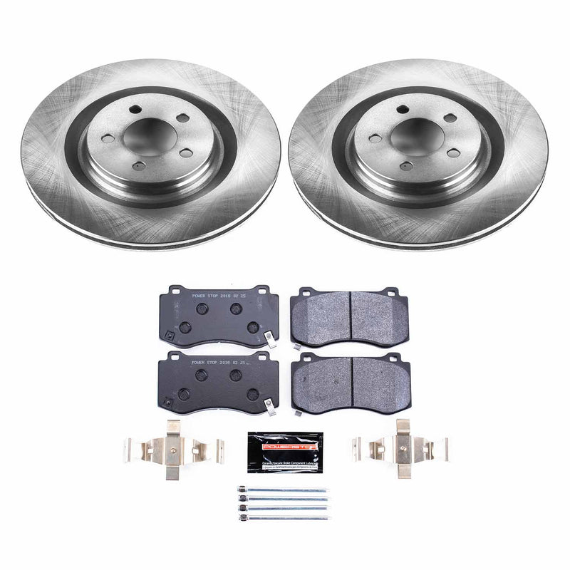 Power Stop TDBK4695 Track Day Front Brake Kit for 2005-2023 Chrysler 300 product image