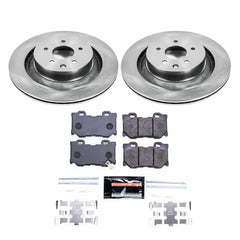 Power Stop TDBK4732 Track Day Rear Brake Kit for 2008-2024 Infiniti G37 product image
