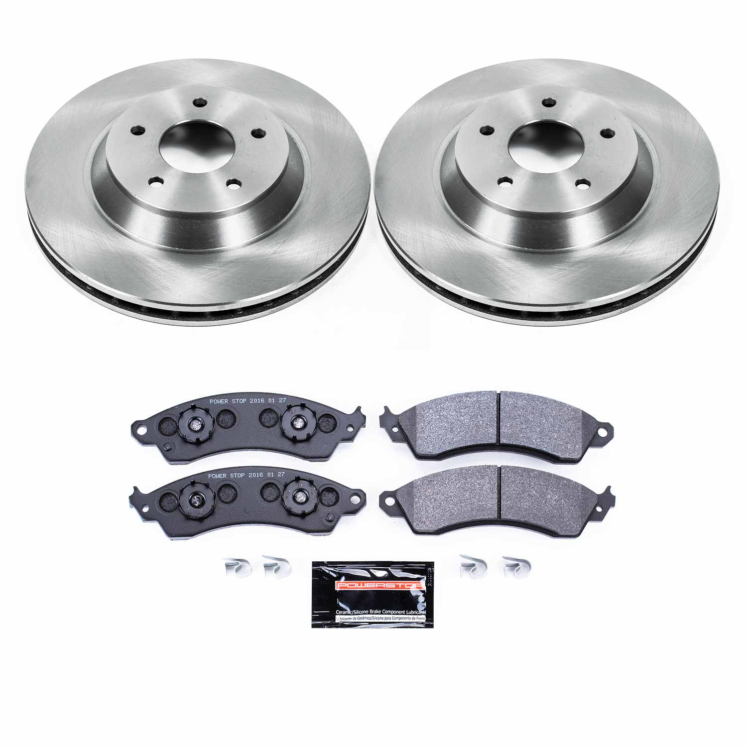 Power Stop TDBK4913 Track Day Front Brake Kit for 1988-1996 Chevrolet Corvette product image