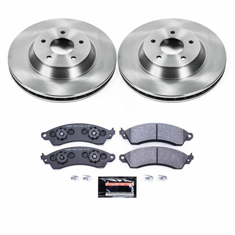 Power Stop TDBK4913 Track Day Front Brake Kit for 1988-1996 Chevrolet Corvette product image