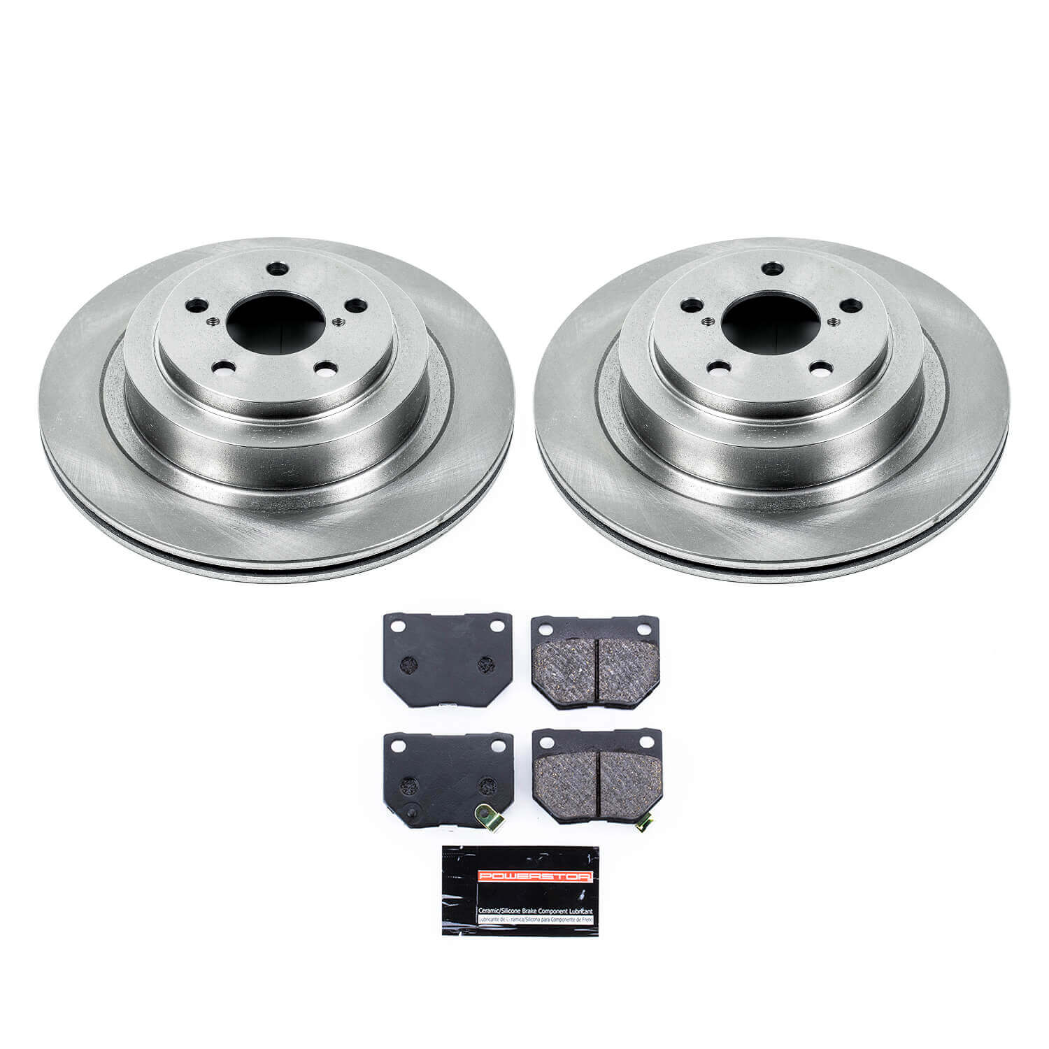 Power Stop TDBK4932 Track Day Rear Brake Kit for 2006-2007 Subaru Impreza product image