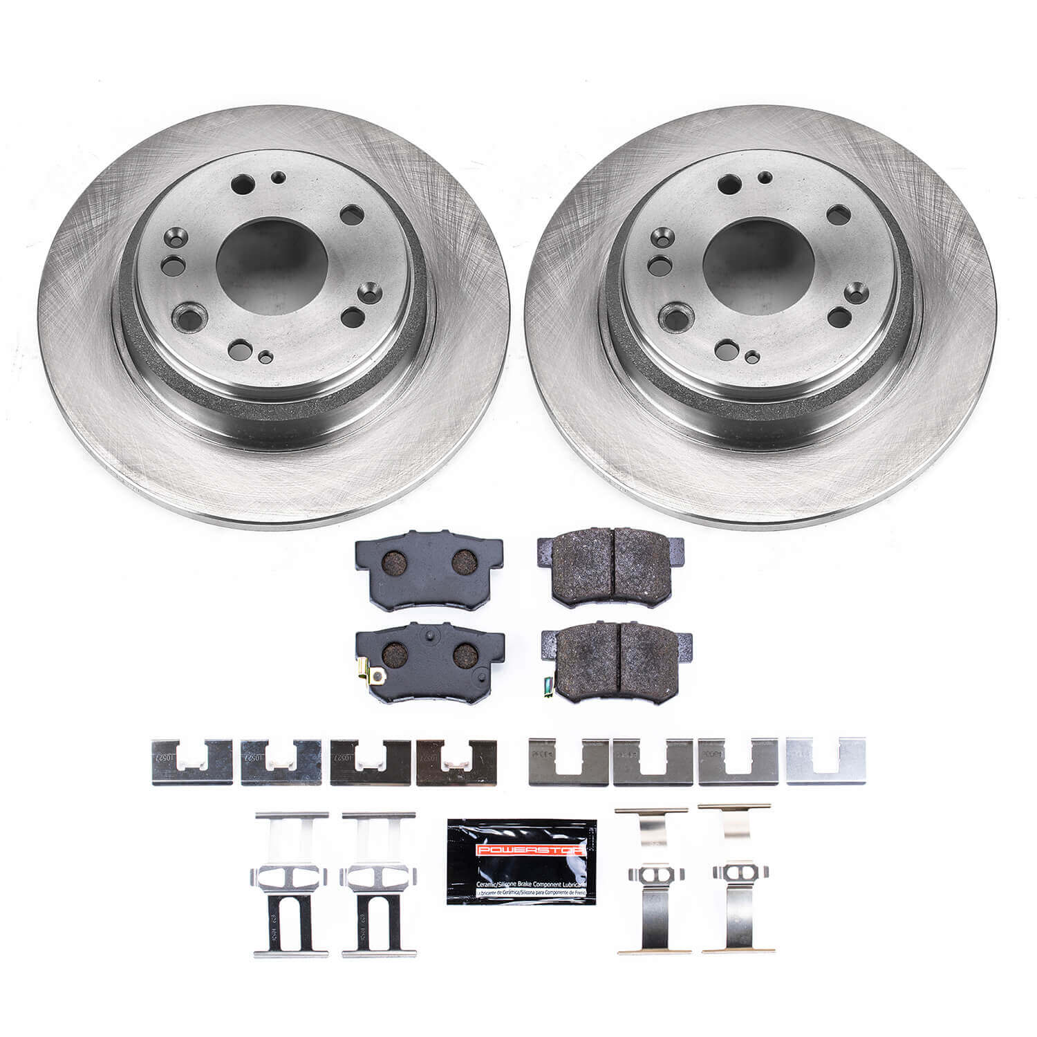 Power Stop TDBK4989 Track Day Rear Brake Kit for 2002-2004 Acura RL product image