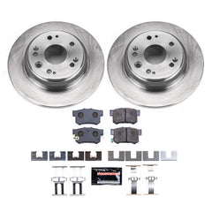 Power Stop TDBK4989 Track Day Rear Brake Kit for 2002-2004 Acura RL product image