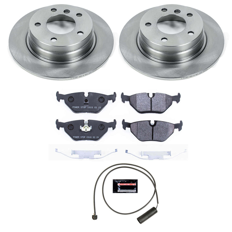 Power Stop TDBK502 Track Day Rear Brake Kit for 1992-1999 BMW 318I product image