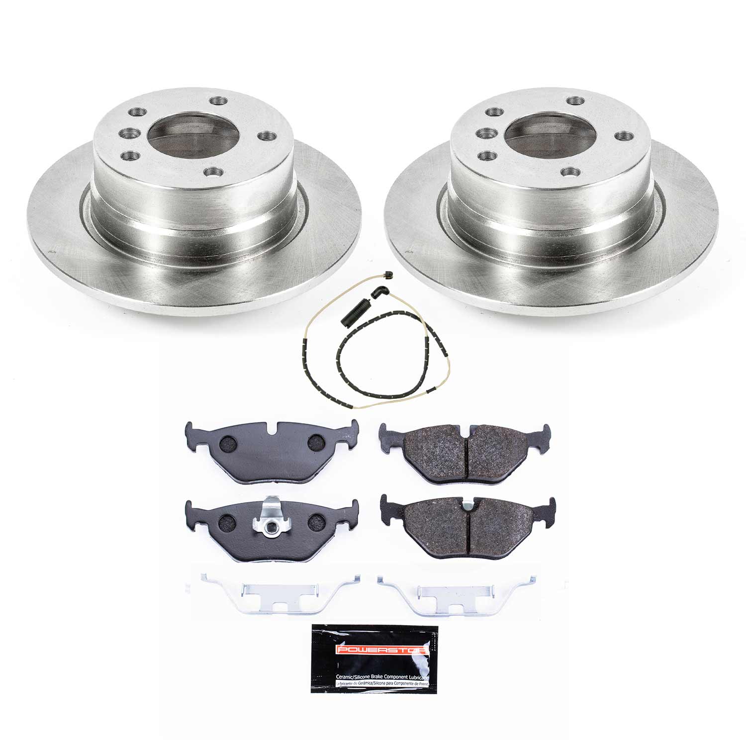 Power Stop TDBK5130 Track Day Rear Brake Kit for 2003-2005 BMW Z4 product image
