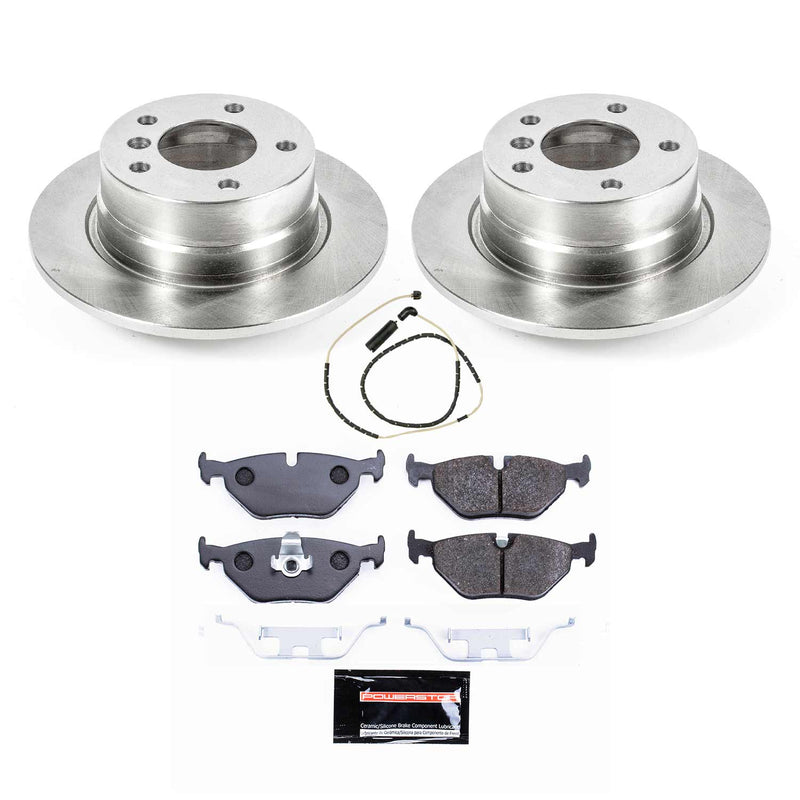 Power Stop TDBK5130 Track Day Rear Brake Kit for 2003-2005 BMW Z4 product image