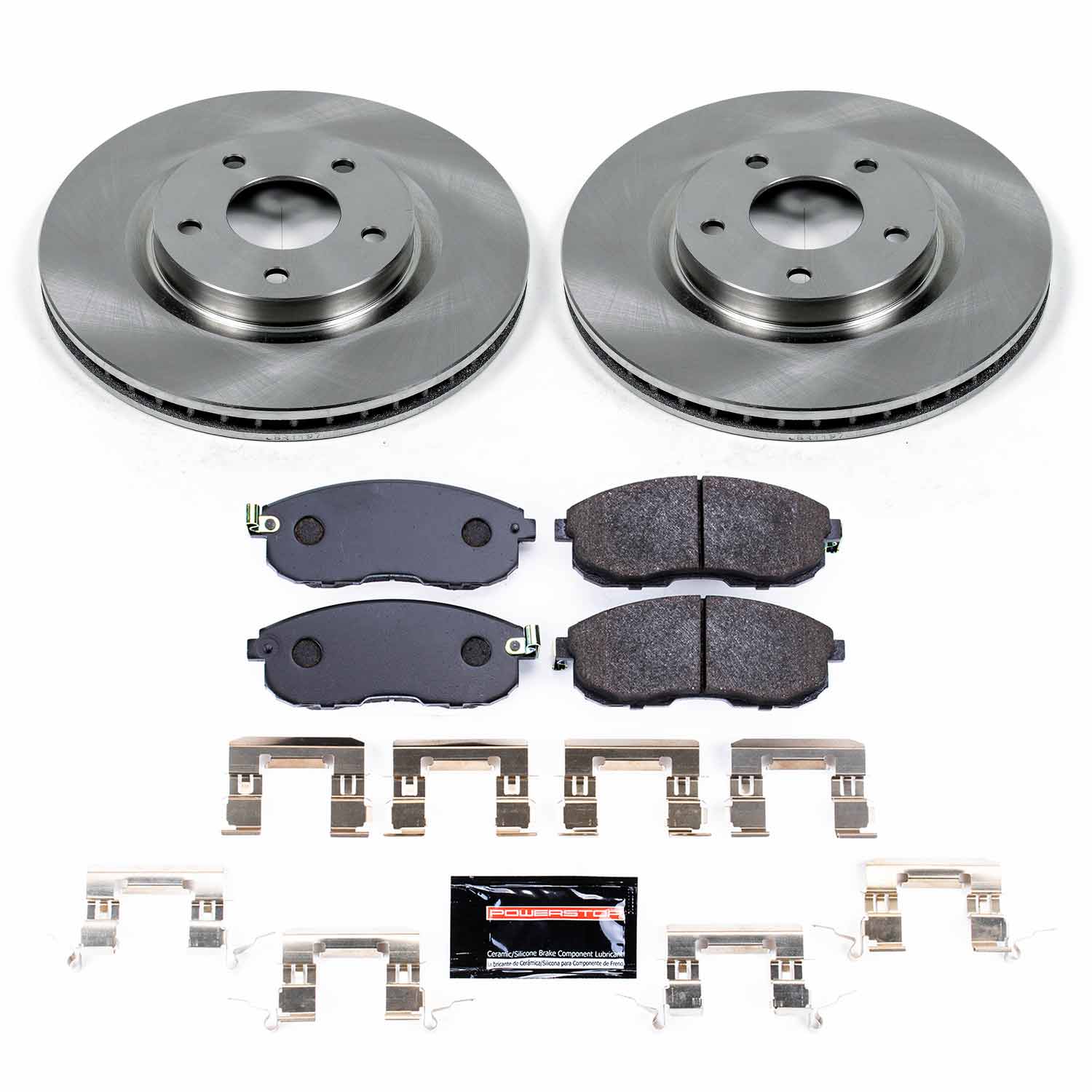 Power Stop TDBK5217 Track Day Front Brake Kit for 2007-2012 Nissan Sentra product image
