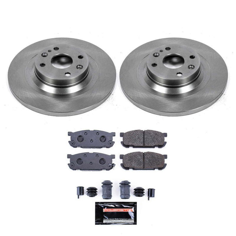 Power Stop TDBK5267 Track Day Rear Brake Kit for 2001-2005 Mazda Miata / MX-5 product image