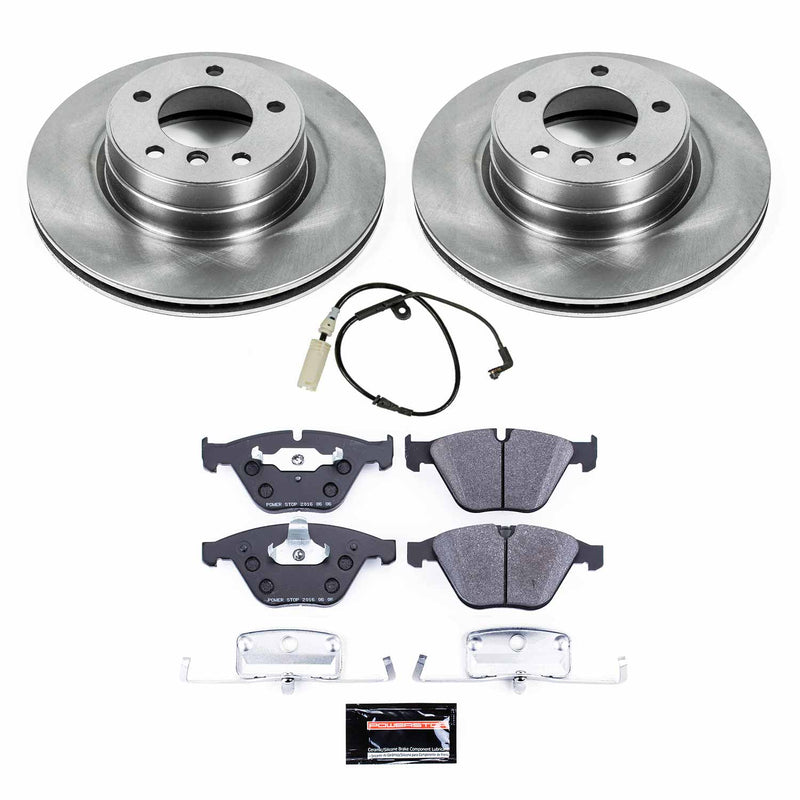 Power Stop TDBK5280 Track Day Front Brake Kit for 2006-2007 BMW 525I product image