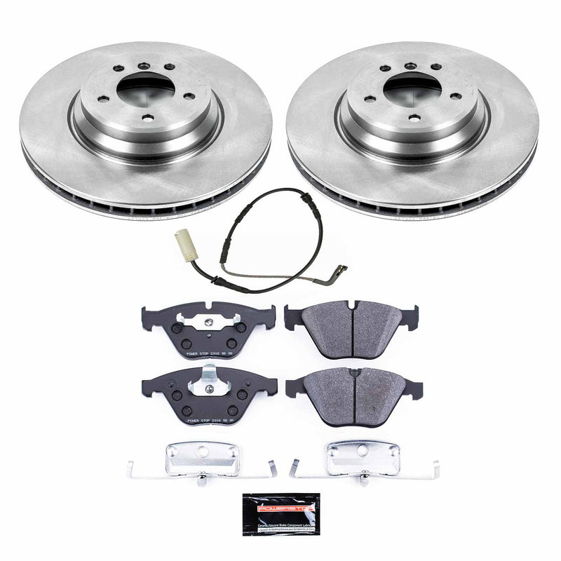 Power Stop TDBK5281 Track Day Front Brake Kit for 2007-2010 BMW 335D product image