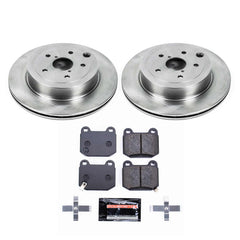 Power Stop TDBK5305 Track Day Rear Brake Kit for 2008-2020 Subaru Impreza product image