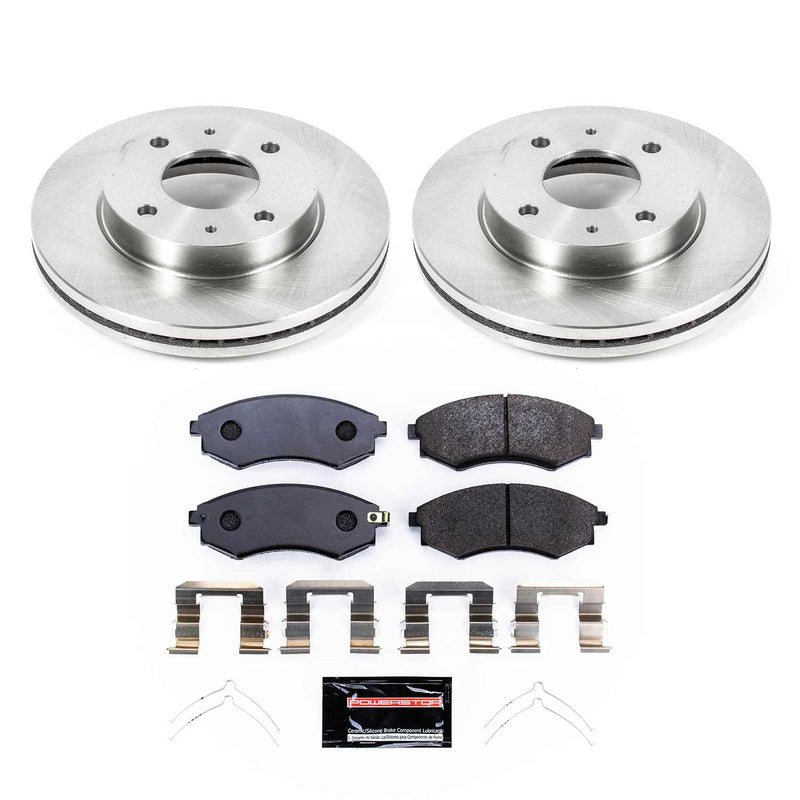 Power Stop TDBK5372 Track Day Front Brake Kit for 2002-2003 Hyundai Sonata product image