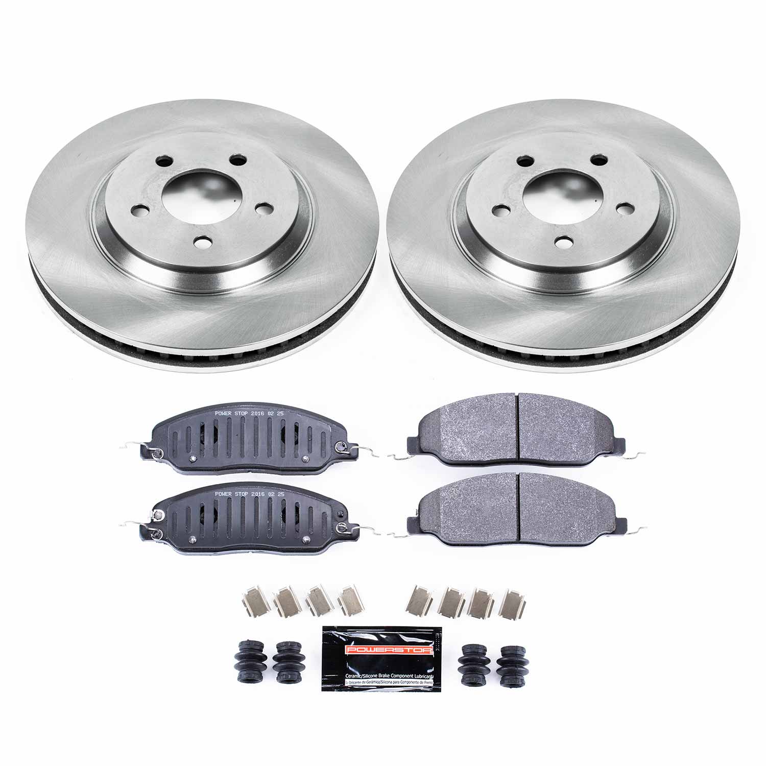 Power Stop TDBK5407 Track Day Front Brake Kit for 2011-2014 Ford Mustang product image