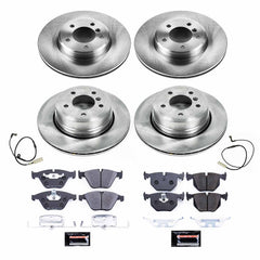 Power Stop TDBK5440 Track Day Front And Rear Brake Kit for 2006-2010 BMW 530XI product image