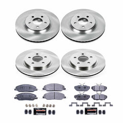 Power Stop TDBK5450 Track Day Front And Rear Brake Kit for 2011-2014 Ford Mustang product image