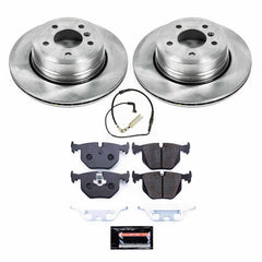 Power Stop TDBK5491 Track Day Rear Brake Kit for 2006-2010 BMW 525XI product image