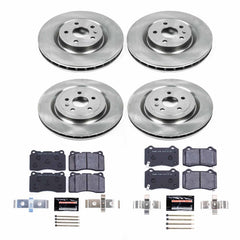 Power Stop TDBK5603 Track Day Front And Rear Brake Kit for 2010-2015 Chevrolet Camaro product image